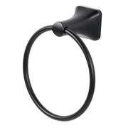 allen + roth 3 -Piece Dunmore Matte Black Decorative Bathroom Hardware Set, New