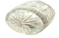 Pope John Paul II Large Crystal Vase