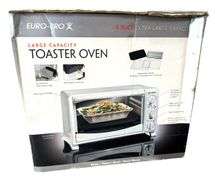 Euro-Pro Toaster Oven Model T0284, New