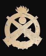 U.S. Army Ordnance Corps Bronze Wall Plaque