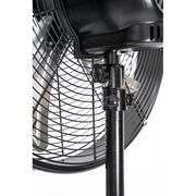 Utilitech 20-in 120 -Volt 3 -Speed High Velocity Indoor Black Oscillating Pedestal Fan