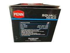 Penn SQL50LW Squall Conventional Reel