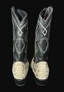 Rockin Leather Python Exotic Skin Men’s Western Boots