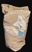 WW2 Era USMC Nose Art Duffel Bag