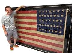 Original Thirty-Seven Star U.S. Flag