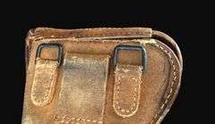 WW2 Japanese T-14 Nambu Pistol Clamshell Holster