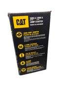 CAT CJ3000 Professional Jump Starter Peak Amp Battery Booster, Built-In Power Switch, Battery Clamps