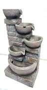 Style Selections Tiered Water Fountain with Defect See Description & Photos