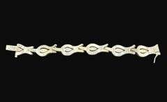 Marked Sterling Silver Taxco Signed Bracelet [64.23g]