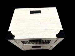 Latitude Run Farmhouse Nightstands w/ Charging Station
