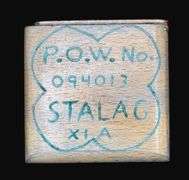 Prisoner of War (Stalag XIA) Personalized Cigarette Holder