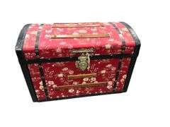Antique Restored Steamer Trunk ( 2 of 2 )