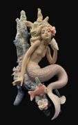 Lladro Beauty Mermaid Porcelain Figurine