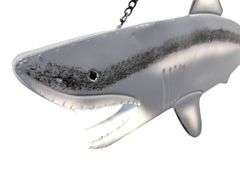 Large 34" Metal Art Shark Wall Decor - NEW!