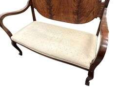 Antique Upholstered Settee' - Excellent Designer Piece!