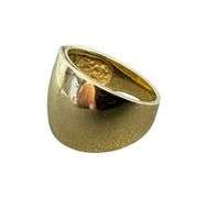 14K Gold Modern Ring - Size 4-3/4 ( 8.70 Grams )