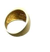 14K Gold Modern Ring - Size 4-3/4 ( 8.70 Grams )