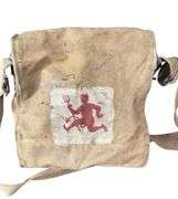 British WW1 Doughboy Helmet and Unit Bag