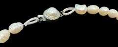 2pc Freshwater Pearl Necklace & Bracelet Set
