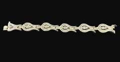 Marked Sterling Silver Taxco Signed Bracelet [64.23g]