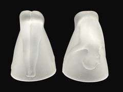 Vintage McKee Bottoms Up Nude Lady Shot Glass Set