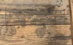 U.S. WW1 Mark III Incendiary Aerial Bomb (Inert)