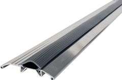 M-D Building Products 08151 3-3/4 in. x 3/4 in. x 72 in. Silver Aluminum and Vinyl Heavy-Duty Low-Pr