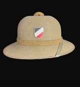German WW2 Afrika Corps Tropical Heer Felt Pith Helmet