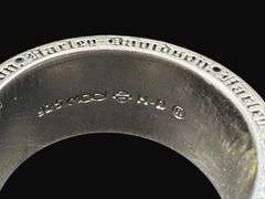 Marked Sterling Silver Harley-Davidson Ring [12.67g]