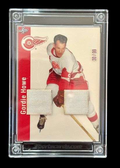 Gordie Howe | Jersey Fusion Hockey Edition Limited Edition Card