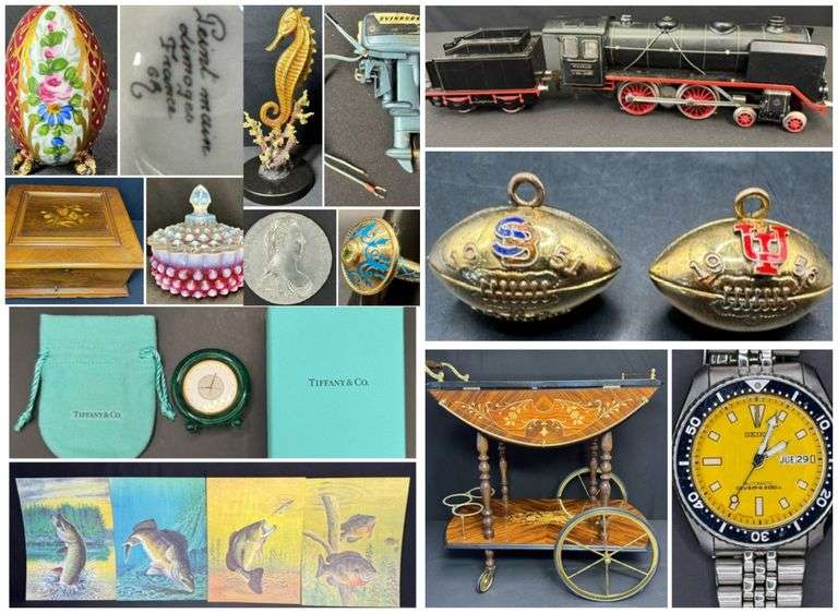 Crimson Auctions Proudly Presents our October Simulcast Auction with Antiques, Collectibles, Jewelry & More