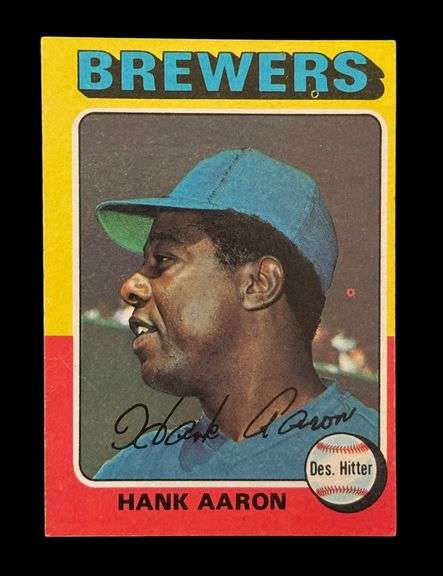 Hank Aaron | 1975 Topps #660 Original Card