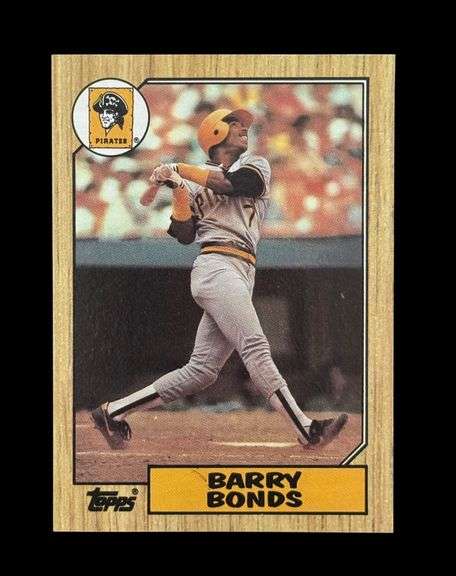 Barry Bonds | 1987 Topps #320 Original Card