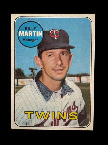 Billy Martin | 1969 Topps #547 Original Card