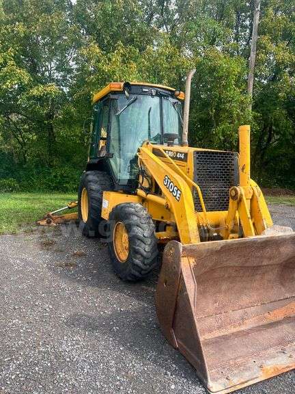 2000 John Deere 310 SE 4x4 cab Backhoe