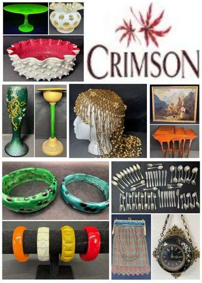 Crimson Auctions Proudly Presents a January Multi Estate Auction with Collectibles 