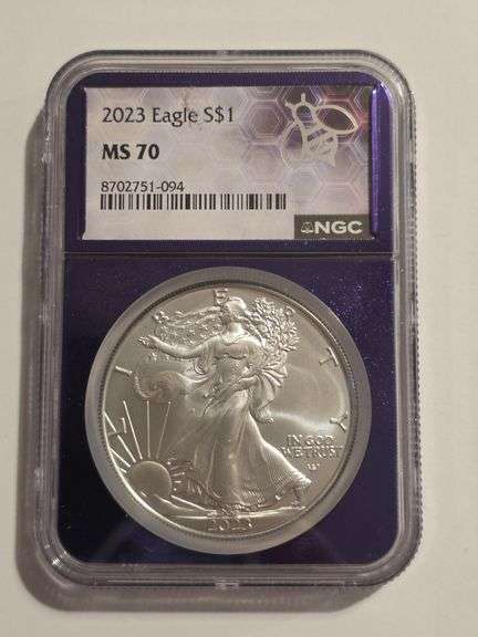 BIDALOT COIN AUCTION ONLINE MON. OCT. 5TH, 2026 AT 7 PM EDT 