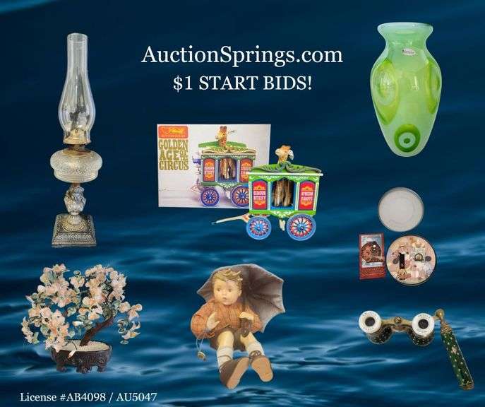 ESTATE COLLECTIBLES & TREASURES ONLINE AUCTION