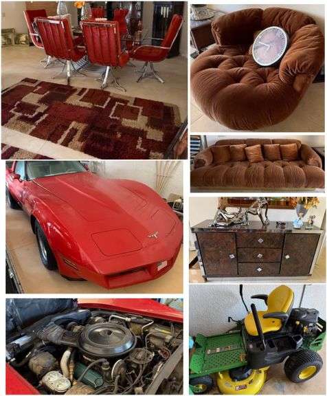 Crimson Auctions Presents an In Person Mid Century Modern Auction in SW Cape Coral