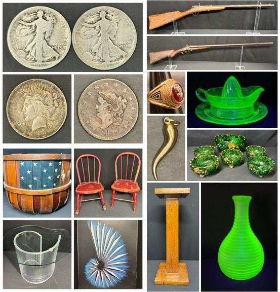 Crimson Auctions Online Multi Estate Auction with Coins, Jewelry & Collectibles