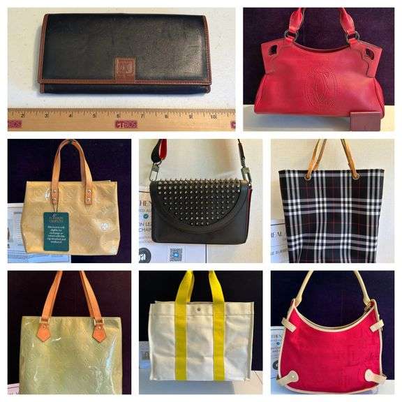 #5 Authenticated Luxury Handbags Online Auction, All ship. Runs 5/23 to 6/1
