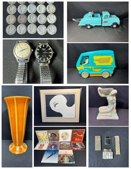 Multi Estate Auction Featuring Jewelry, Collectibles, Coins and More
