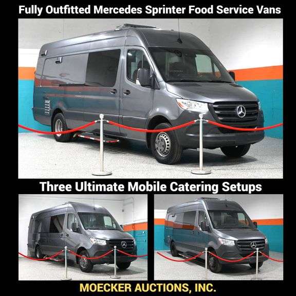 2021 Mercedes-Benz Sprinter 4500 Catering Vans 