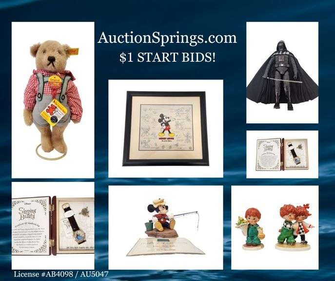 COLLECTIBLES & TREASURES ONLINE AUCTION