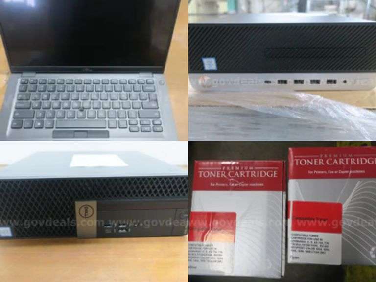 36 Lots: Variety of laptops, desktops, and computer accessories