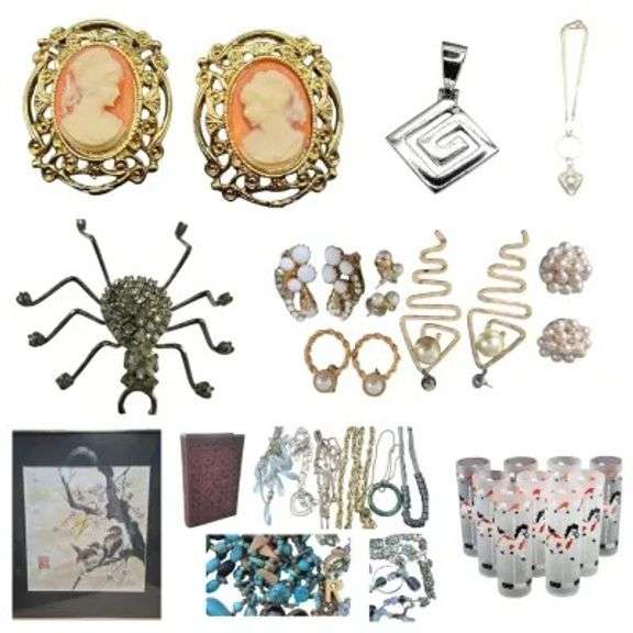 Fine Art, Sterling, Jewelry & Unique Treasures - Bidding ends 6/28