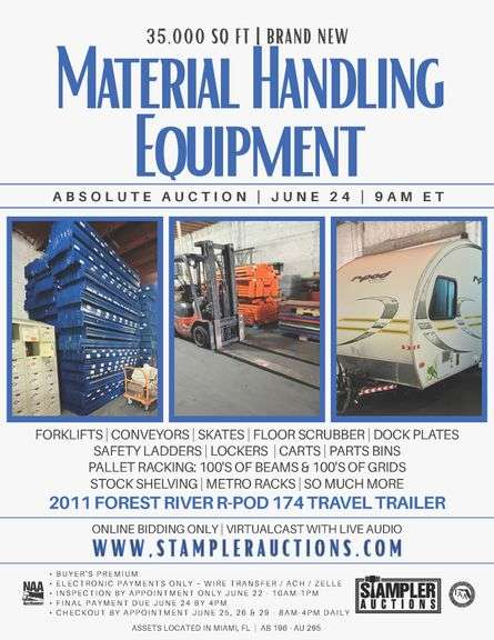 MATERIAL HANDLING EQUIPMENT