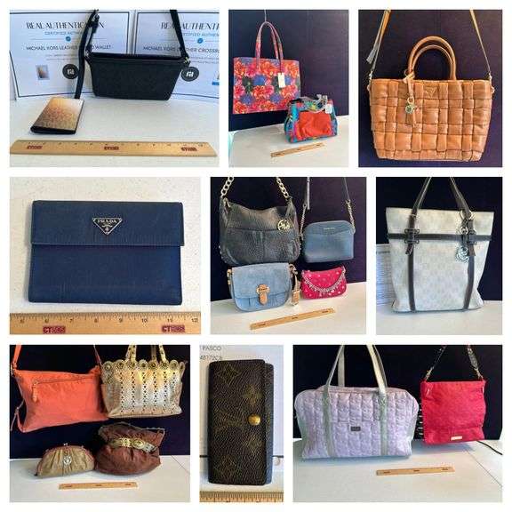 #6 Authenticated Luxury Handbags, All Ship- Online Auction. Runs 6/18 to 6/29