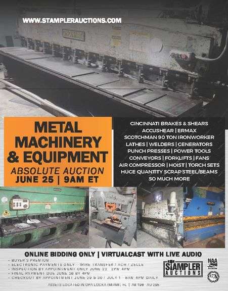 METAL MACHINERY & EQUIPMENT