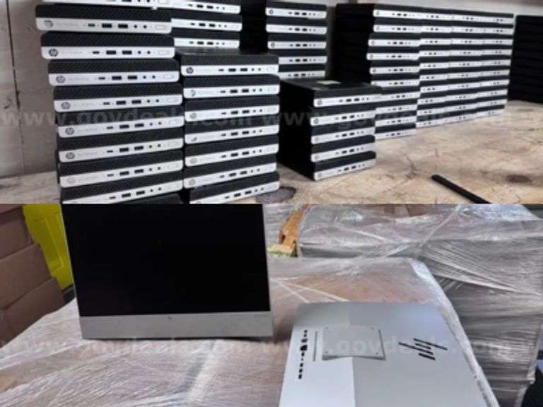 3 Lots - Variety of HP EliteOne and EliteDesk Units